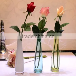 Clear Tall Wedding Table Centerpiece Glass Vases thumbnail-1