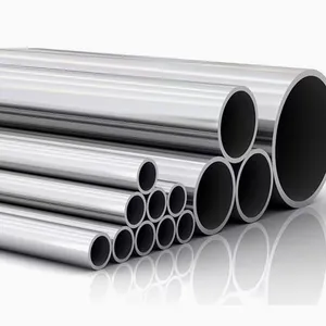 Food Grade Factory Price Wholesale SS304 Round Stainless Steel Pipe Welded Tube thumbnail-1