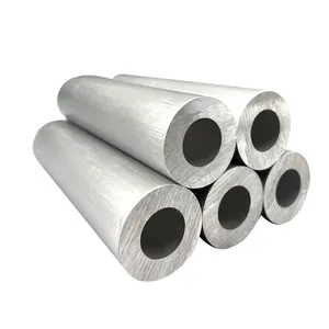 Aluminum 6063-T5 Round Tube Thin Wall Aluminum Tube Aluminum Pipe Forming Price thumbnail-2