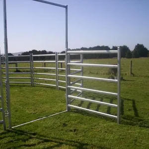 Heavy Duty Galvanized Cattle Panels Farm Fence Cow Yard Sheep Portable Livestock Fence Panels thumbnail-6