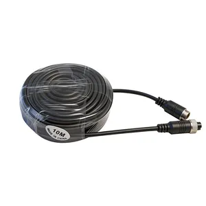 4-core M12 Aviation Plug Cable for Truck On-board Reversing Monitoring Camera Power and Video Cable, Dedicated for Reversing Image thumbnail-5