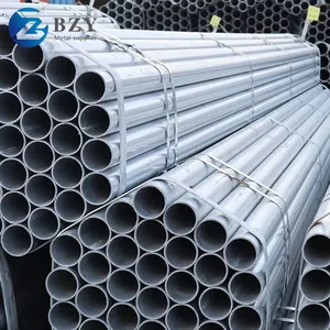 Hot Dipped Galvanized Steel Pipe Round Pipe Scaffold Galvanise Steel Pipe 6 Meter thumbnail-4