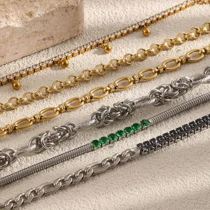 Fashion Stainless Steel Necklace for Men Women Bulk Order Supplier Free Sample Before Mass Production thumbnail-4