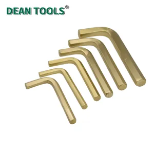 Non-Sparking Hex Key Wrench Set, Allen Key Wrench, Hex Allen Key Set,Aluminium Bronze thumbnail-4