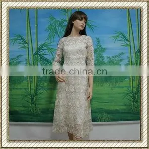 Elegant Long Sleeve Lace Dress Patterns Wholesale 2013 thumbnail-1