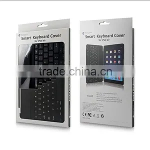 Mini Wireless Bluetooth 3.0 Keyboard for Ipad Air KB658 Aluminum Cover thumbnail-1