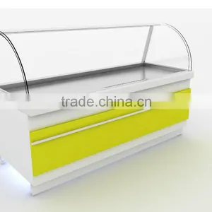 APEX Customized Deli Showcase Fruit Salad Shelf/meat Display Cabinet thumbnail-1