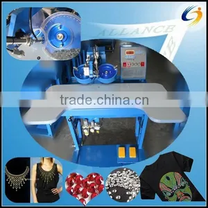 Ultrasonic Digital LCD Fix Hotfix Rhinestone on Home Textile Rhinestone Machine for Sale thumbnail-1