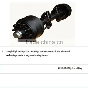 Agricultural Trailer Axle thumbnail-1