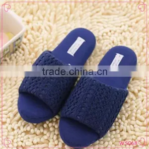 Hot Selling 2015 Terry Towelling Fish Mouth Slippers Simple Design Indoor Slippers thumbnail-1