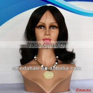 Favorites Compare Wholesale Best Feedback Grade 5a Unprocessed Spanish Curl Lace Wig thumbnail-1
