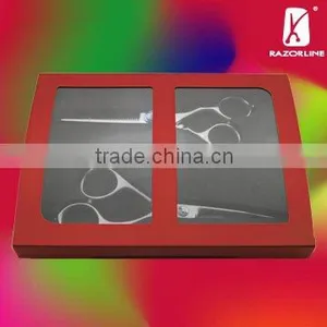 Hair Cutting Scissors Sets (Red) thumbnail-1