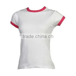 Ladies Ringer T Shirts thumbnail-1