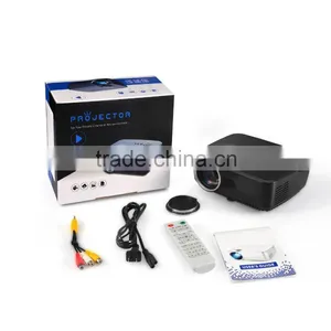 Newest Launch 1200 Lumens 1080P Full HD Mini Portable GP70 LED Home Theater Projectors thumbnail-6