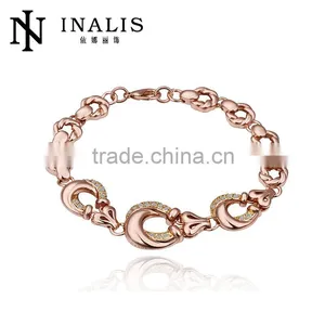2016 New Hot Sale Custom Luxurious 18K Gold Plated Bracelet thumbnail-1