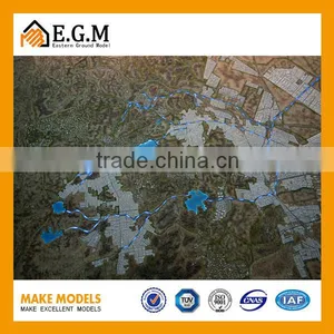 1:4130 Topographical Model for Engineering Exhibition thumbnail-1