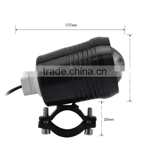 Hight Lumen 10w U2 Led Motorcycle Spot Head Light thumbnail-6