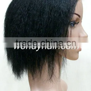 Lace Front Wigs for African American Kinky Hair Bob thumbnail-1