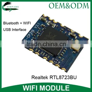 2.4G 1T1R Antenna Wireless Realtek RTL8723BU Usb Bluetooth Wifi Module thumbnail-1