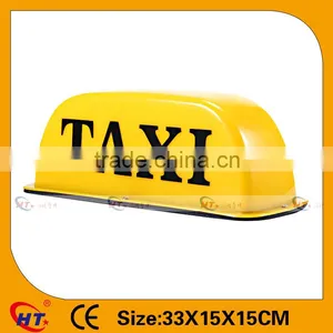 Magnet Base 12v Voltage Leds Taxi Roof Top Signs thumbnail-1