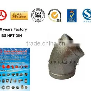 GI Malleable Iron Pipe Fitting ,120degree Elbow 120 thumbnail-4