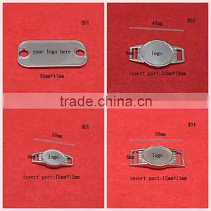 Various Design Paracord Metal Blank Shoelace Charm ,paracord Charms With Epoxy Sticker thumbnail-3