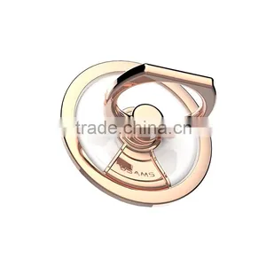 USAMS US-ZJ006 Finger Ring Holder For All Smart Product 360 Degree Rotating Luxury Zinc Alloyelectroplate Epoxy Ring Holder thumbnail-2