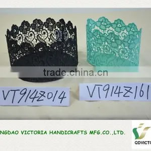 Victoria New Style Beautiful Flower Pattern Lace Basket thumbnail-1