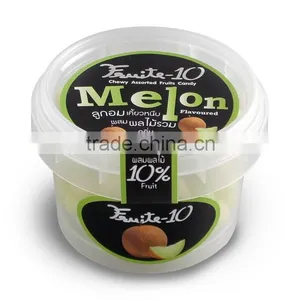 10% Fruit Gummy Soft Candy Melon Fruity Flavored From Thailand thumbnail-2