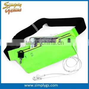 (super Hot) Polymer Waterproof Running Belt Fluorescent Green thumbnail-1