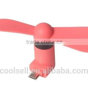 Top Selling Mini Fan 2 in i Mini Fan Mini Portable Small Usb Fan For Android Phone thumbnail-3