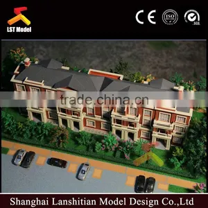 3D Maquette Plastic Villa Miniature Architectural Model Maker thumbnail-2