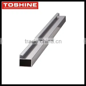 6063 T5 Clear Anodized Wardrobe Door Aluminum Profile thumbnail-4