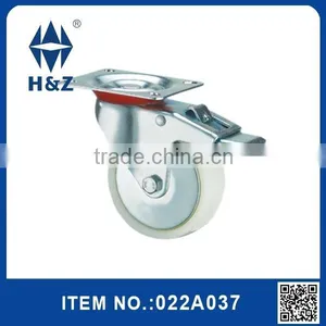 White PU Industrial Casters and Wheels thumbnail-1