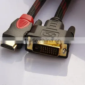 1.5m 2m 3m 5m Wholesale Price Support 720p,1080i,1080p Hdmi to Dvi High Speed Dvi to Hdmi thumbnail-2
