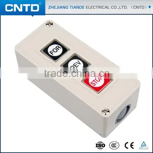 CNTD Top Quality Surface Mounting Reinforced Plastic Start Button 3A 250V Power Button Switch for Motor (CPB-3) thumbnail-1