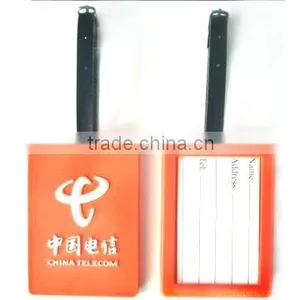 Soft PVC Luggage Tag thumbnail-1