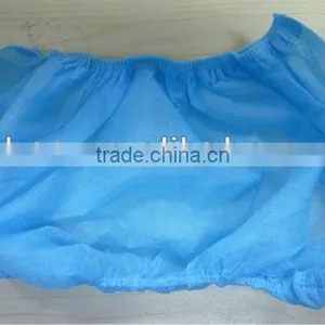 High Quality With CE ISO FDA Certificated Disposable Blue CPE Shoe Cover thumbnail-5