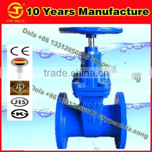 GV-DS012 ANSI/DIN CI/DI Dn100 Handwheel Gate Valve thumbnail-1