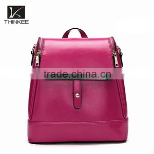Backpack Manufacturers China Leather Bagpack Women thumbnail-4