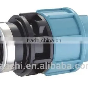 PP Compression Fitting Thread Female Coupling thumbnail-1