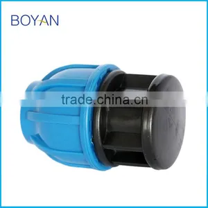PP Compression Plastic Pipe Fitting End Cap thumbnail-3