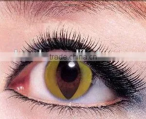 Yellow Cat Eye Yearly Cosplay Crazy Contact Lenses thumbnail-1