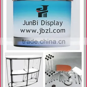 Portable 2x2 Curved Pop up Counter thumbnail-1
