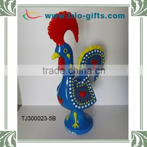 Wholesale Polyresin Rooster Figurine Home Decoration thumbnail-1
