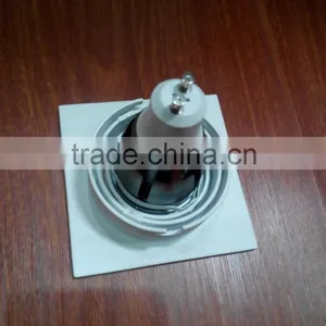 White Square Mr16/gu10 Frame Holder thumbnail-2