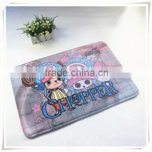 Soft Polyester Floor Carpet 2pcs Bath Mat Rug thumbnail-1