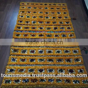 Moroccan Wedding Blanket 206cm x 120cm Wholesaler Handira thumbnail-1