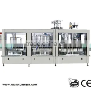 MIC 30-24-8-8 4 In1 Automatic Glass Bottle Filling Wine Machine thumbnail-1