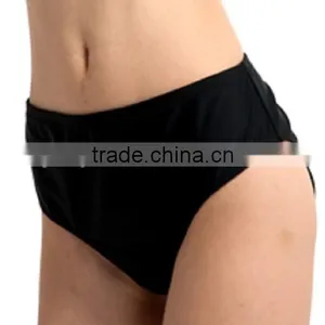 OEM&ODM 2015 Cute Solid Black High Rise High Waisted Brief thumbnail-1